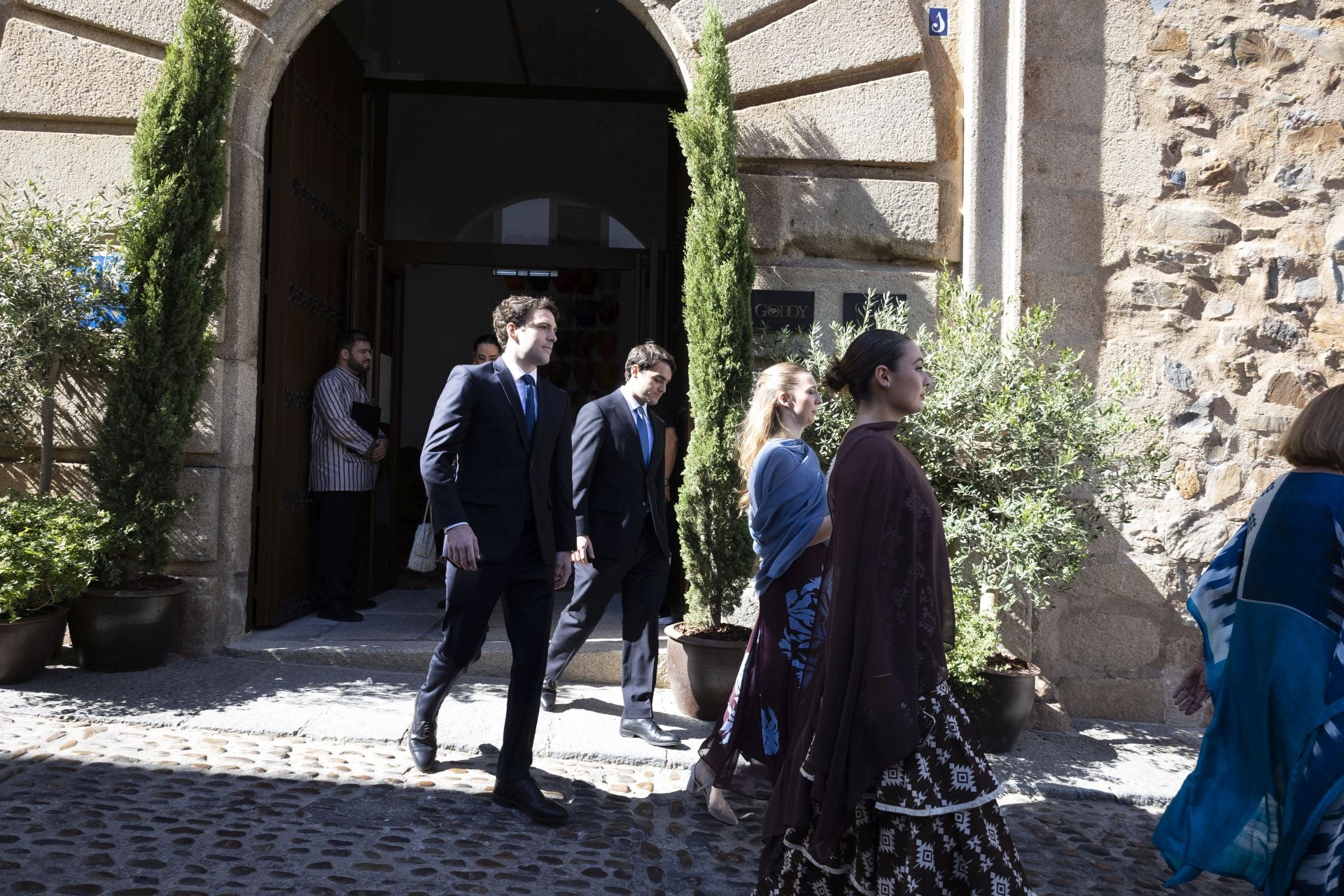 La boda de Fernando Palazuelo y Micaela Belmont, en imágenes