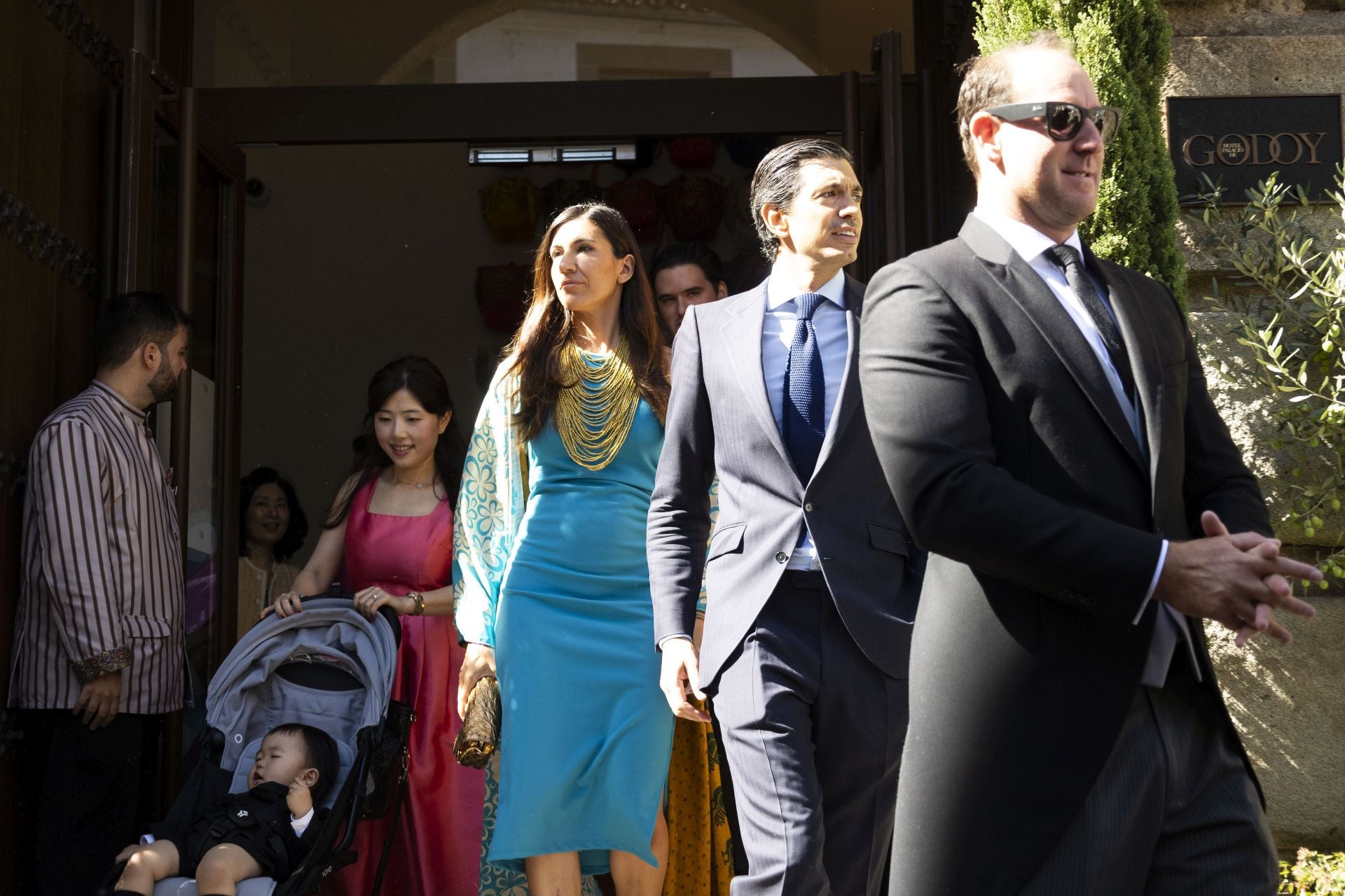 La boda de Fernando Palazuelo y Micaela Belmont, en imágenes