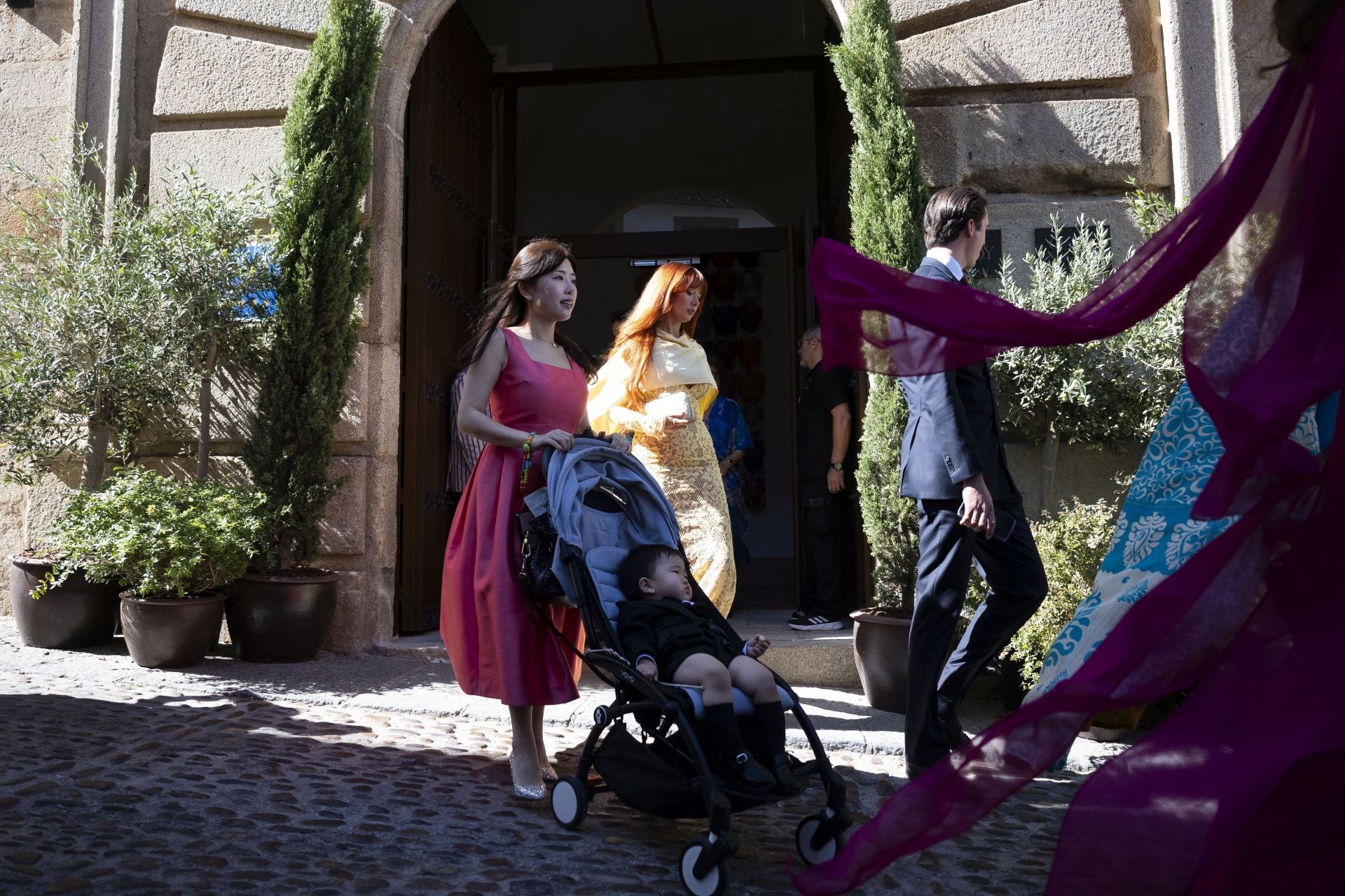 La boda de Fernando Palazuelo y Micaela Belmont, en imágenes