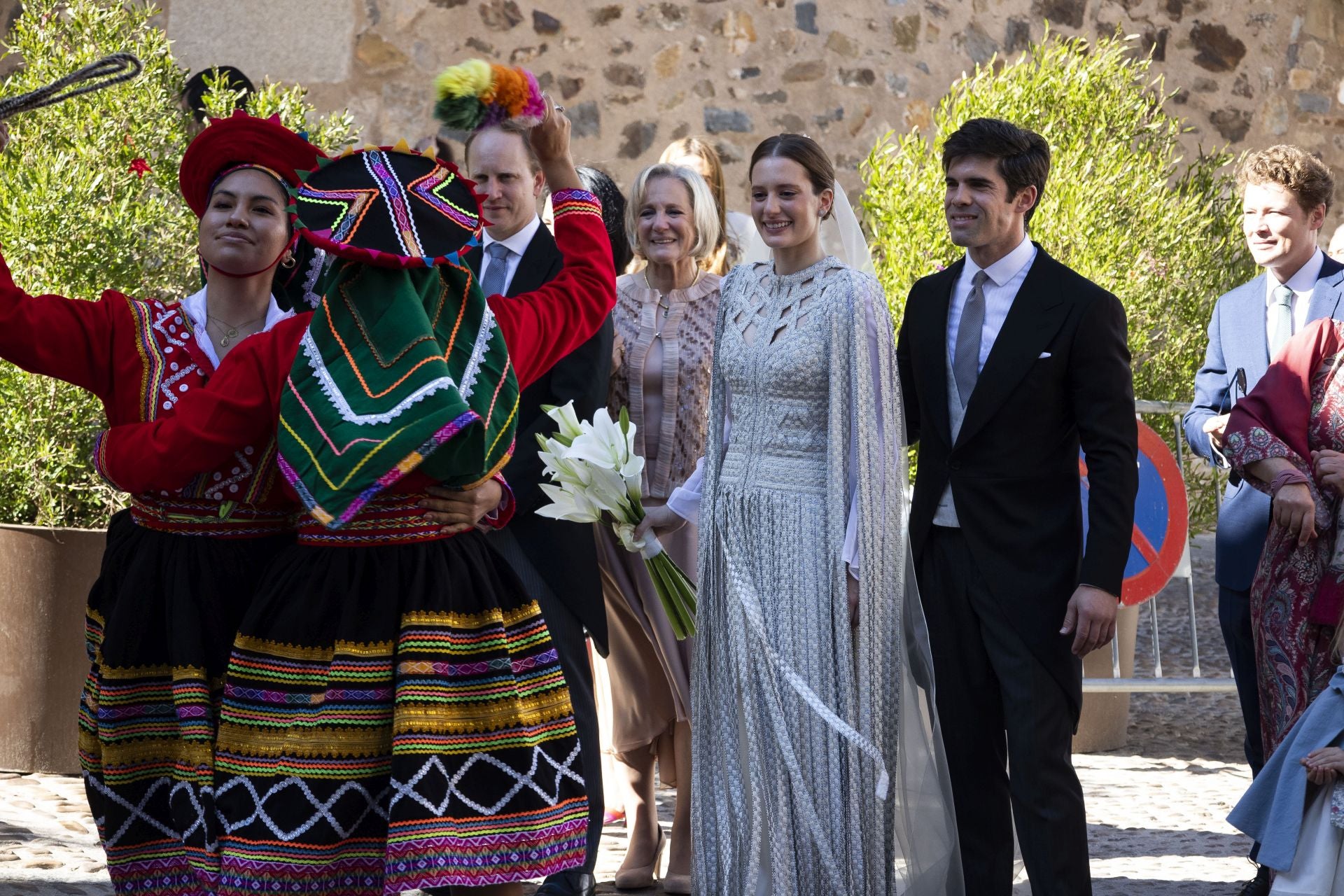 La boda de Fernando Palazuelo y Micaela Belmont, en imágenes