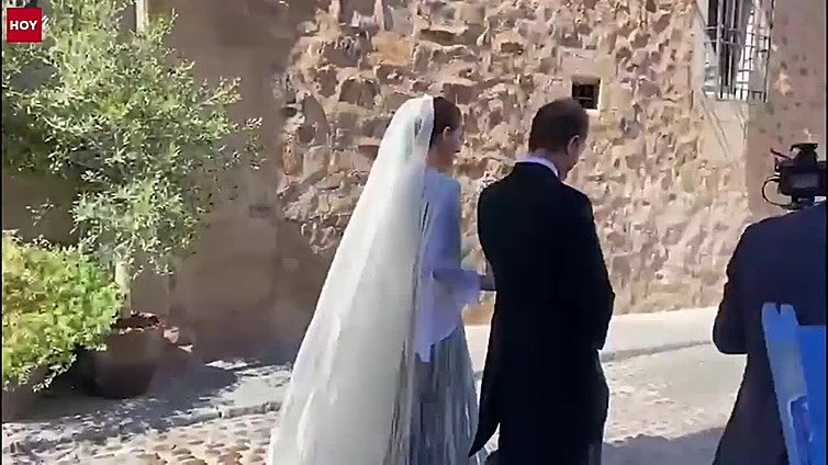 Boda de Fernando Palazuelo y Micaela Belmont en Cáceres