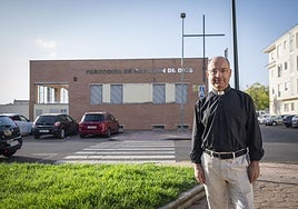 Luis Ramírez García, un día después de su toma de posesión como párroco de San Juan de Dios.