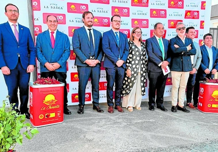 Respaldo institucional en el 50 aniversario de Pimentón La Chinata