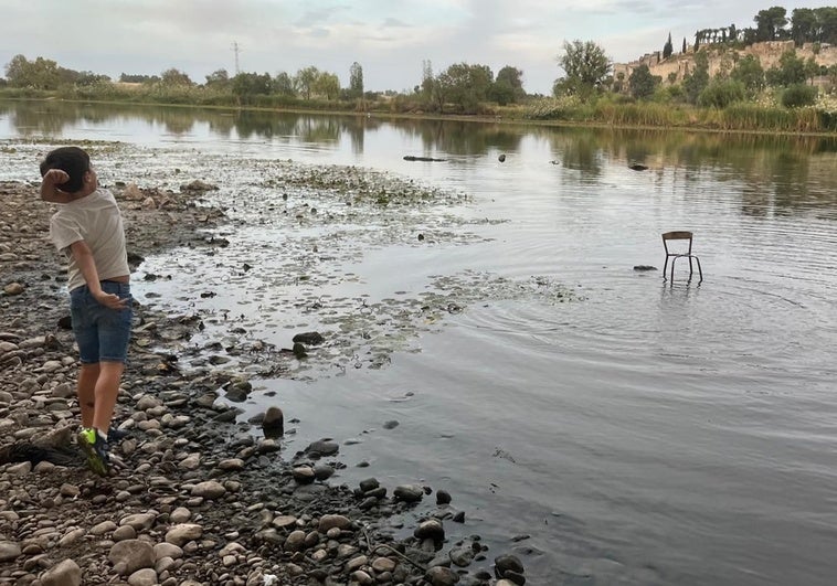 El nivel del río se mantendrá bajo varias semanas para reparar el hormigón del azud