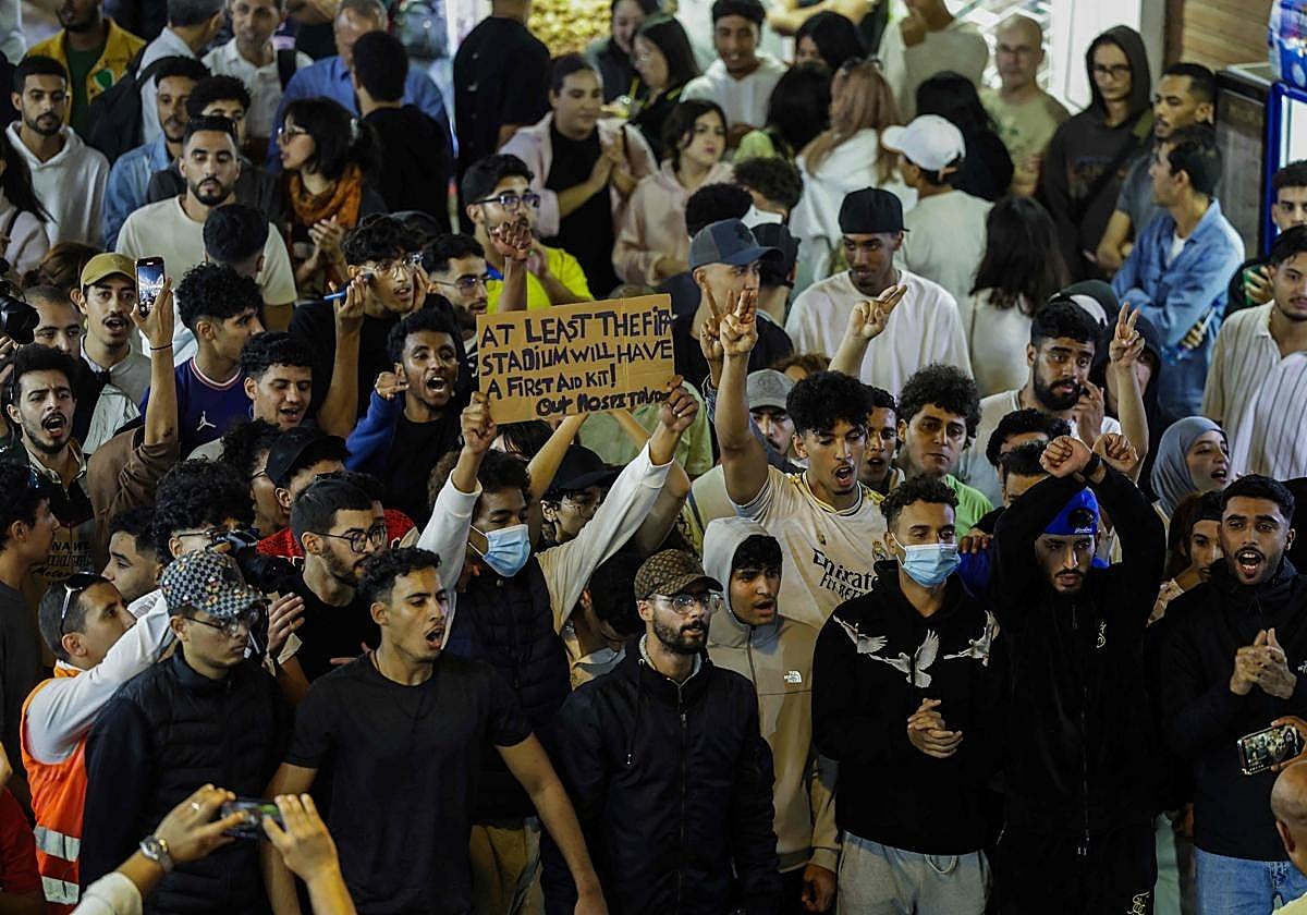 Imagen de una de las manifestaciones convocadas por el Gen Z 212.