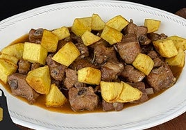 Costillas guisadas con patatas