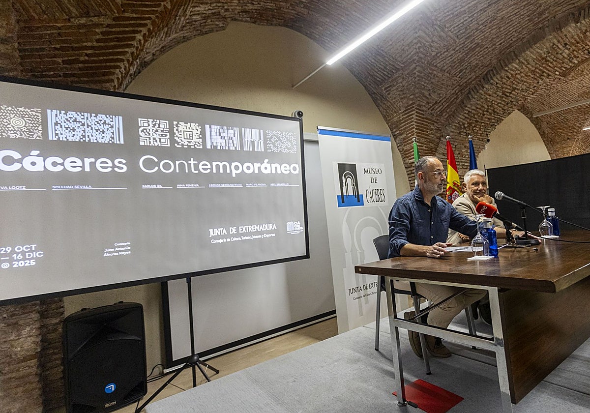 Presentación de la nueva bienal este jueves en el Museo de Cáceres.