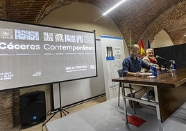 Presentación de la nueva bienal este jueves en el Museo de Cáceres.