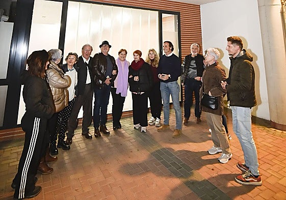 Reunión de vecinos.