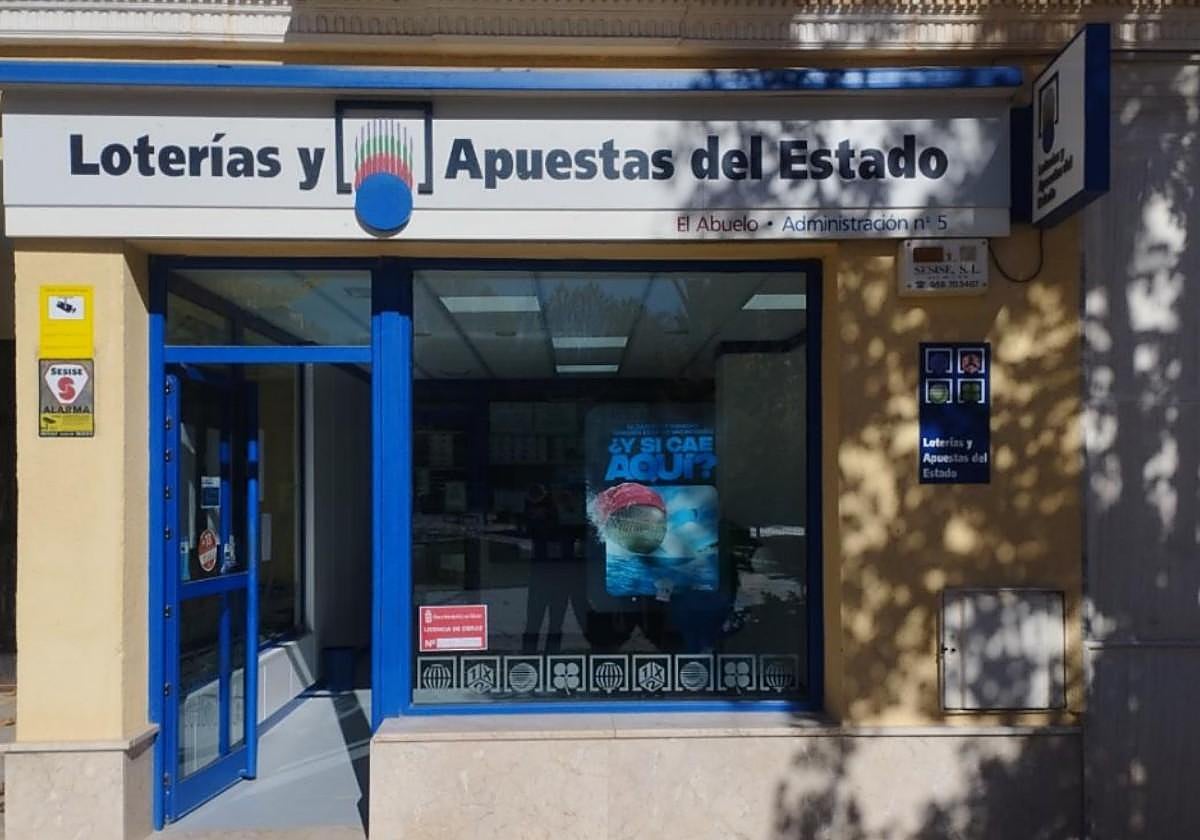 Administración de Loterías de la calle Zaragoza