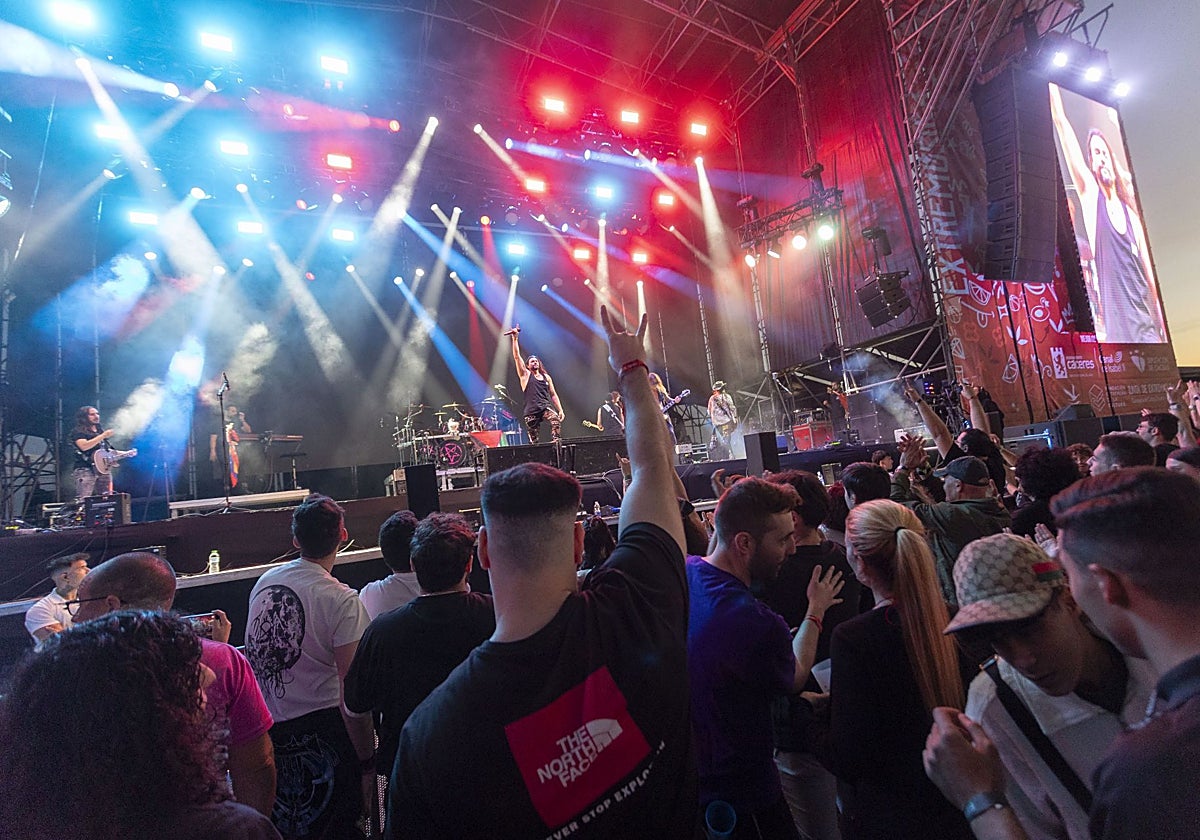 Un concierto de Extremúsika 2025.