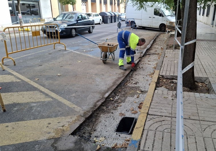 Ronda del Pilar estrenará sumideros para evitar las balsas de agua