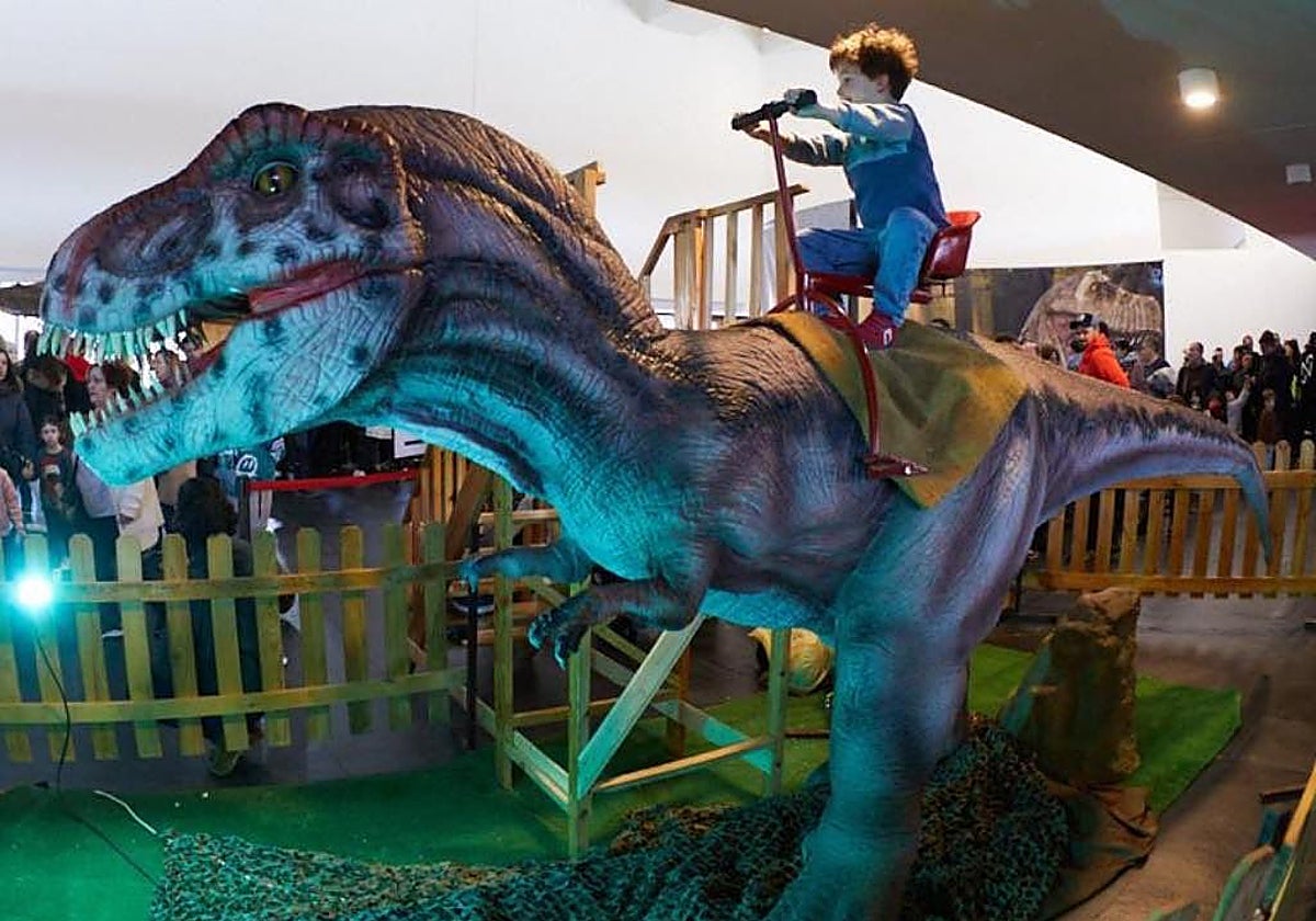 Exposición 'Criaturas Jurásicas'.