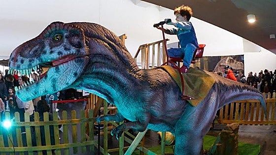 La exposición 'Criaturas Jurásicas', el fin de semana en Ifeme