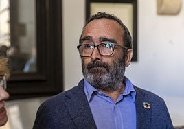 Miguel Ángel Morales, presidente de la Diputación de Cáceres.