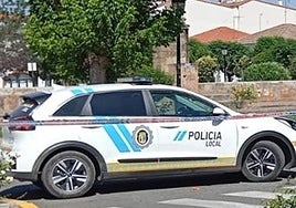 Imagen de archivo de patrullas de la Policía Local de Zafra.
