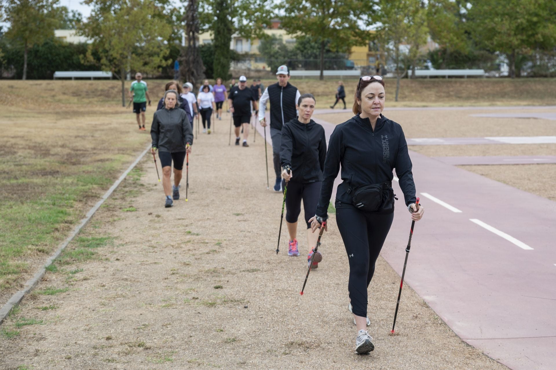 Marcha nórdica en Badajoz