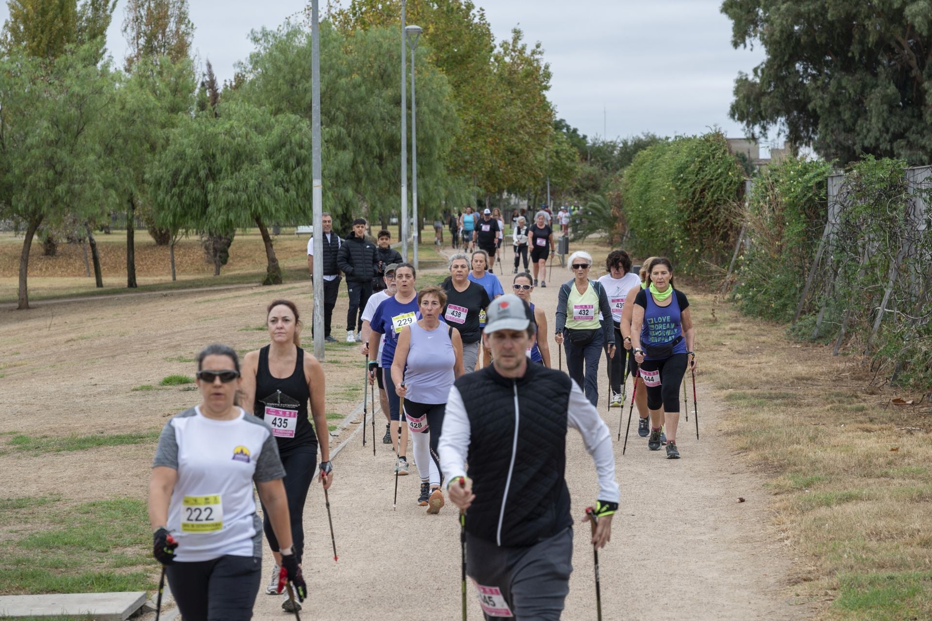 Marcha nórdica en Badajoz