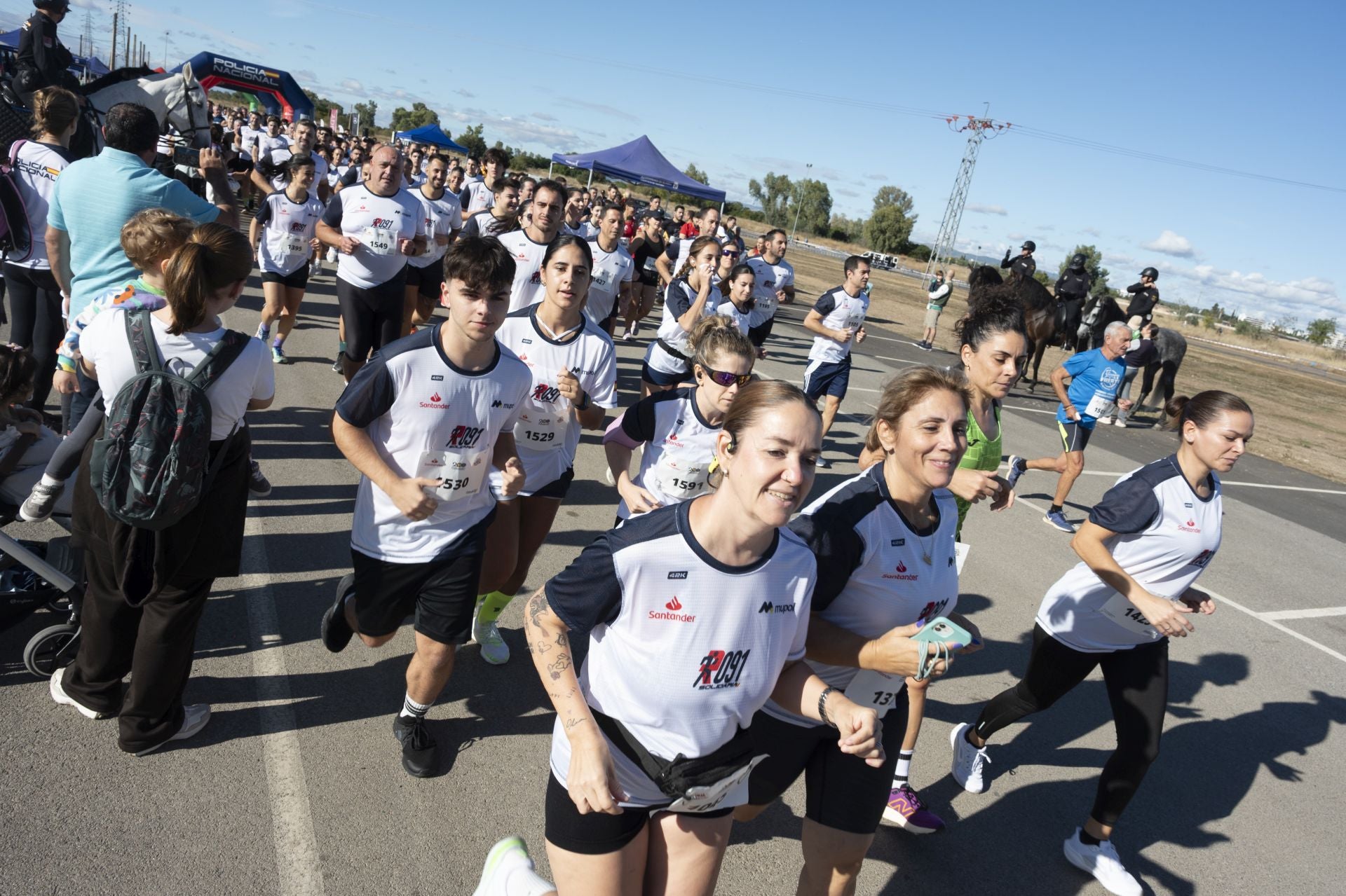 La &#039;Ruta 091&#039; de la Policía Nacional en Badajoz