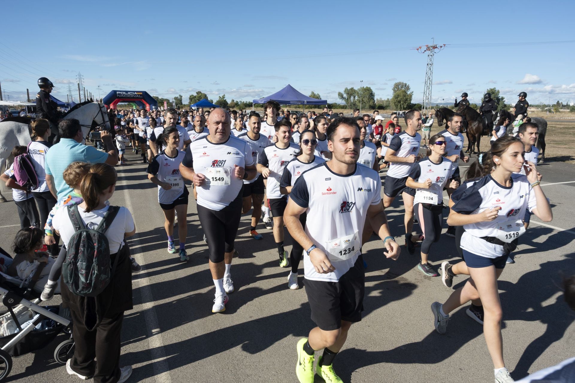 La &#039;Ruta 091&#039; de la Policía Nacional en Badajoz