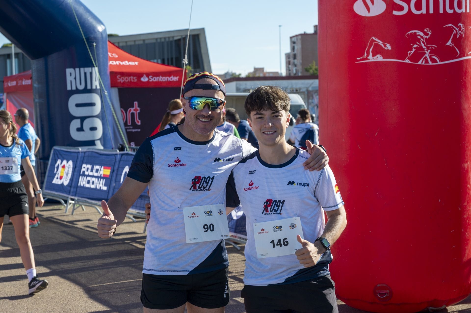 La &#039;Ruta 091&#039; de la Policía Nacional en Badajoz