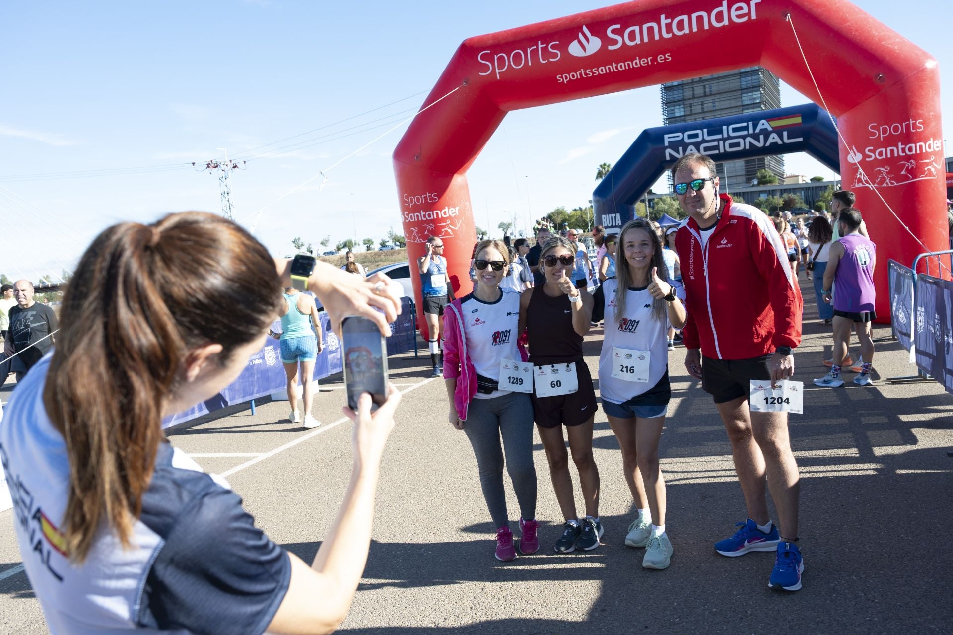 La &#039;Ruta 091&#039; de la Policía Nacional en Badajoz