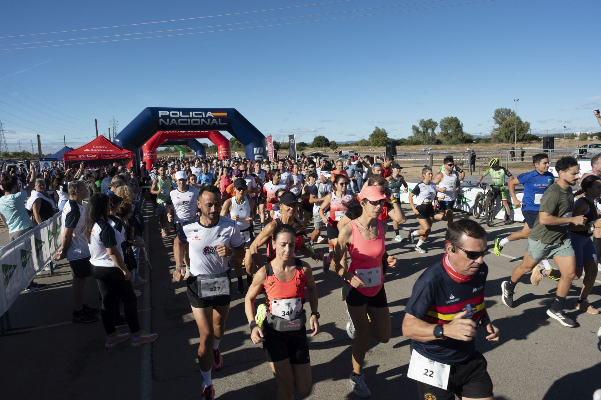 La &#039;Ruta 091&#039; de la Policía Nacional en Badajoz