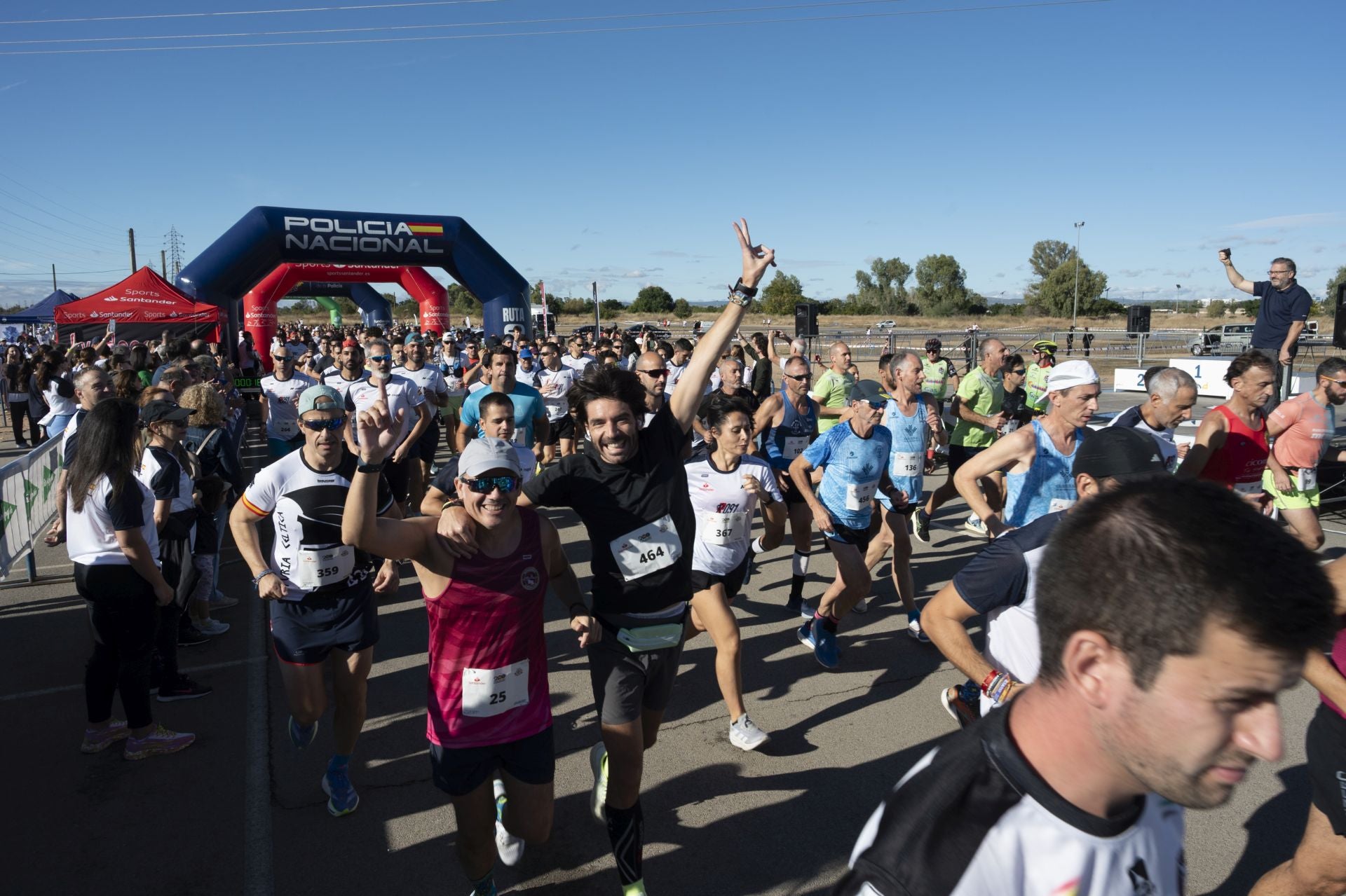 La &#039;Ruta 091&#039; de la Policía Nacional en Badajoz
