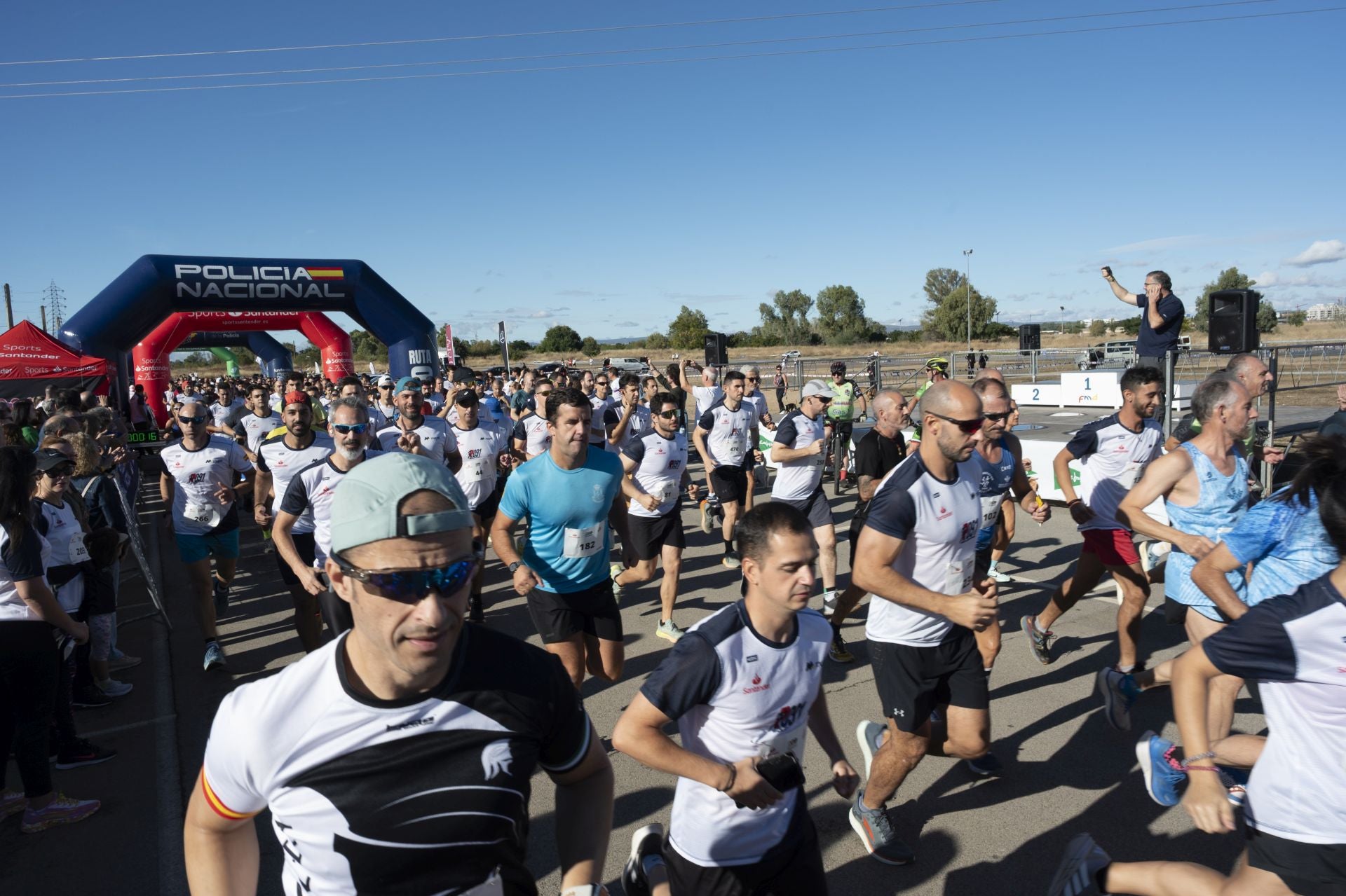 La &#039;Ruta 091&#039; de la Policía Nacional en Badajoz