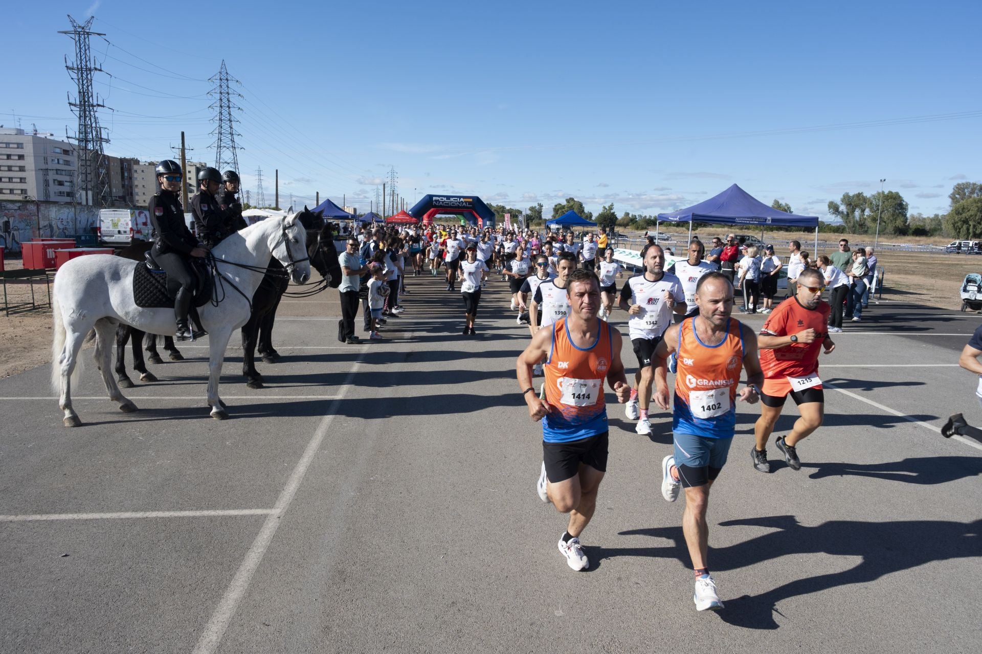 La &#039;Ruta 091&#039; de la Policía Nacional en Badajoz