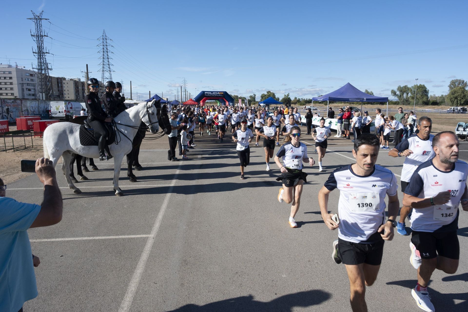 La &#039;Ruta 091&#039; de la Policía Nacional en Badajoz