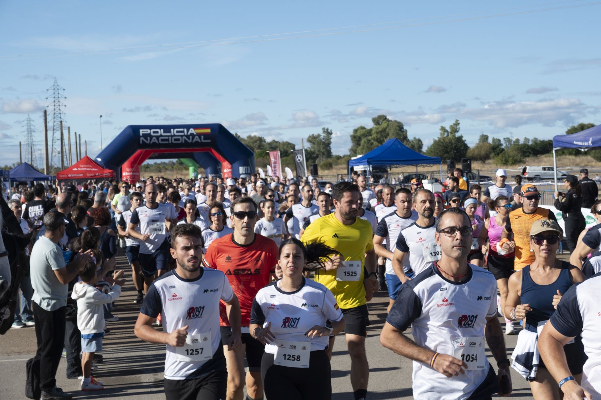 La &#039;Ruta 091&#039; de la Policía Nacional en Badajoz