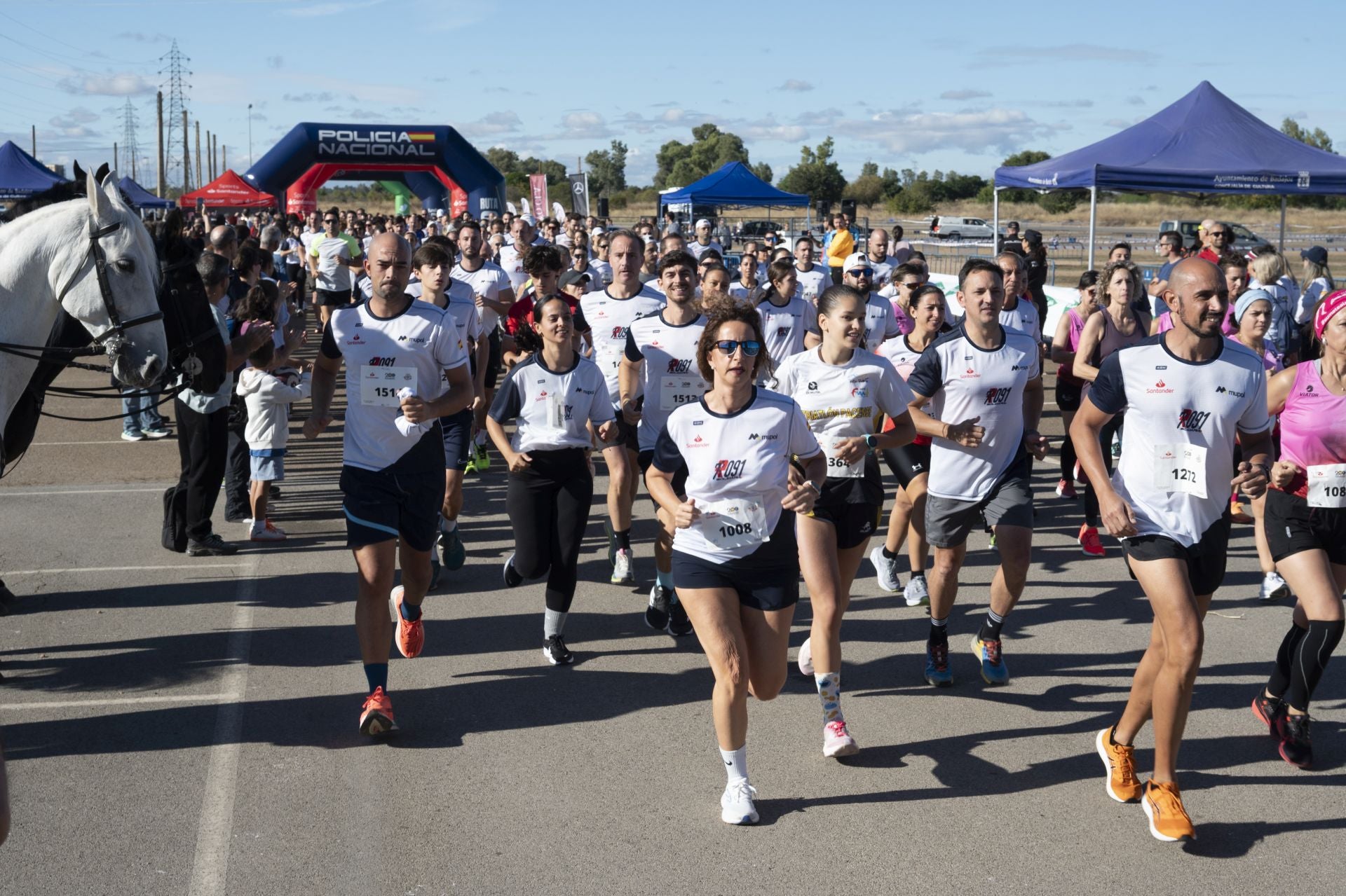 La &#039;Ruta 091&#039; de la Policía Nacional en Badajoz