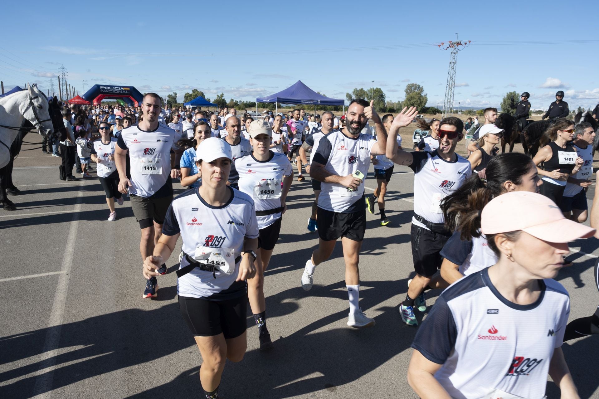 La &#039;Ruta 091&#039; de la Policía Nacional en Badajoz
