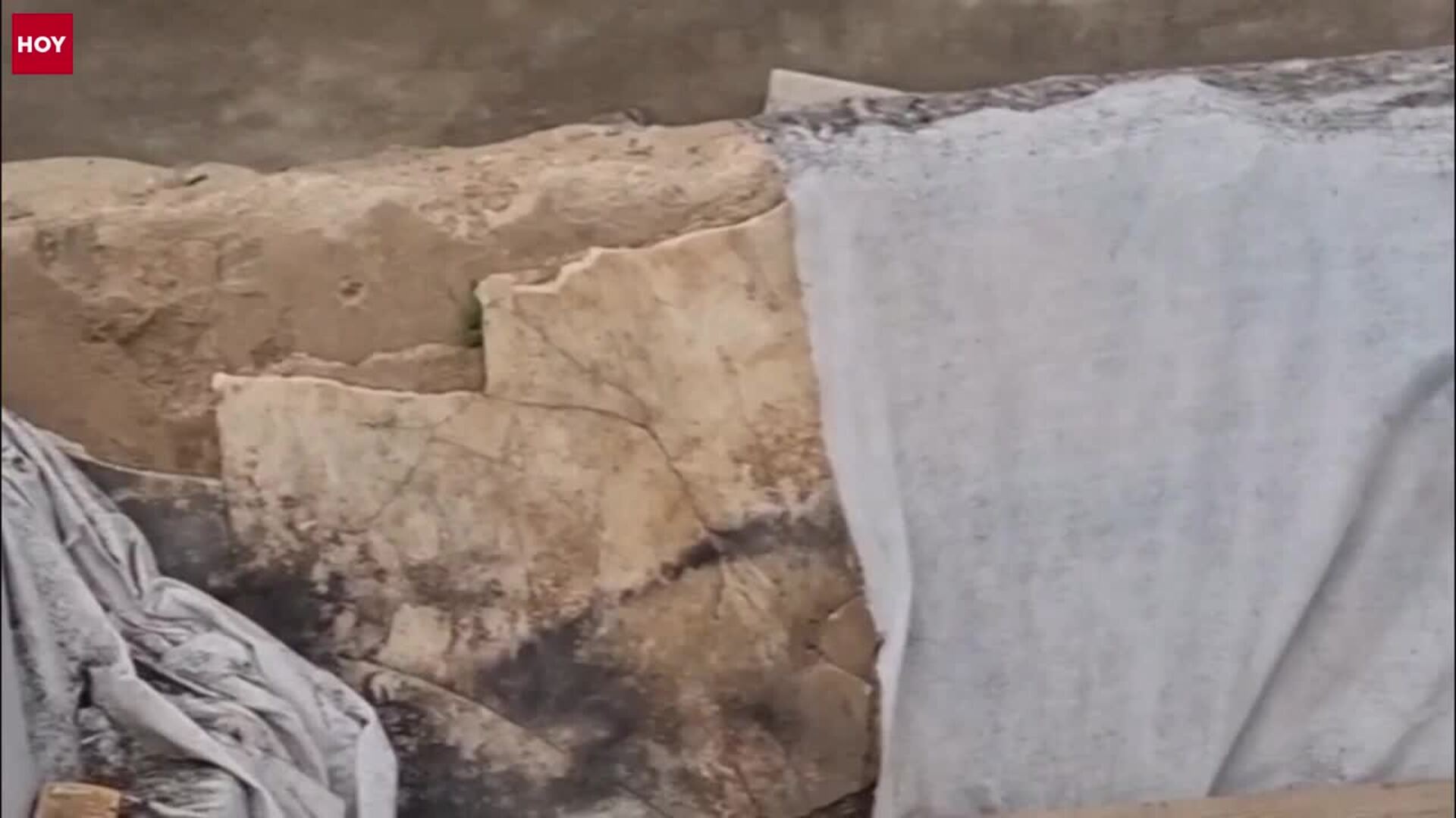 Restos arqueológicos en Santa Eulalia