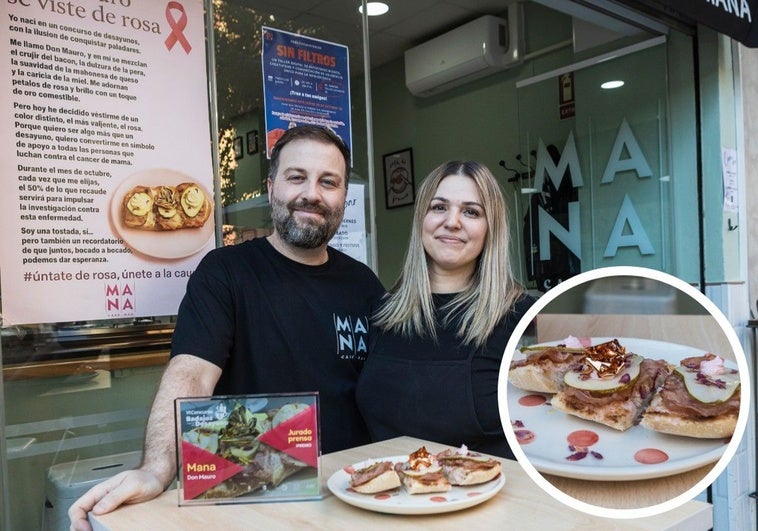 Una tostada rosa contra el cáncer