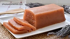 Dulce casero de membrillo