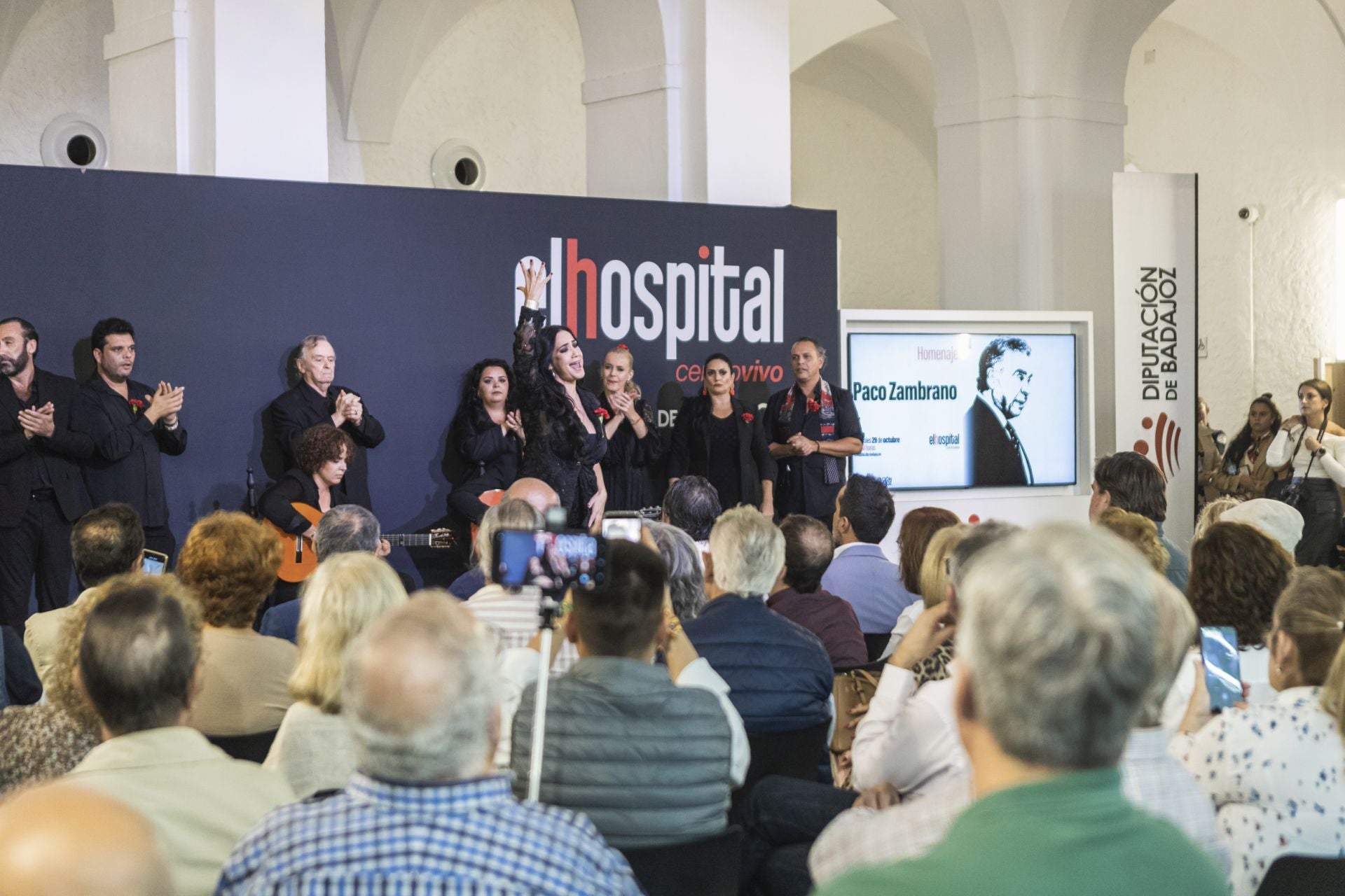 El homenaje flamenco a Paco Zambrano, en imágenes