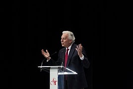 Álvaro Vargas Llosa, hijo del premio Nobel, en el Gran Teatro.