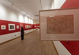 La muestra, gratuita, ofrece un total de 80 dibujos del álbum de Narciso de Salabert.