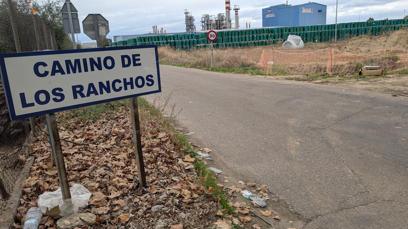 Zona del camino de Los Ranchos.