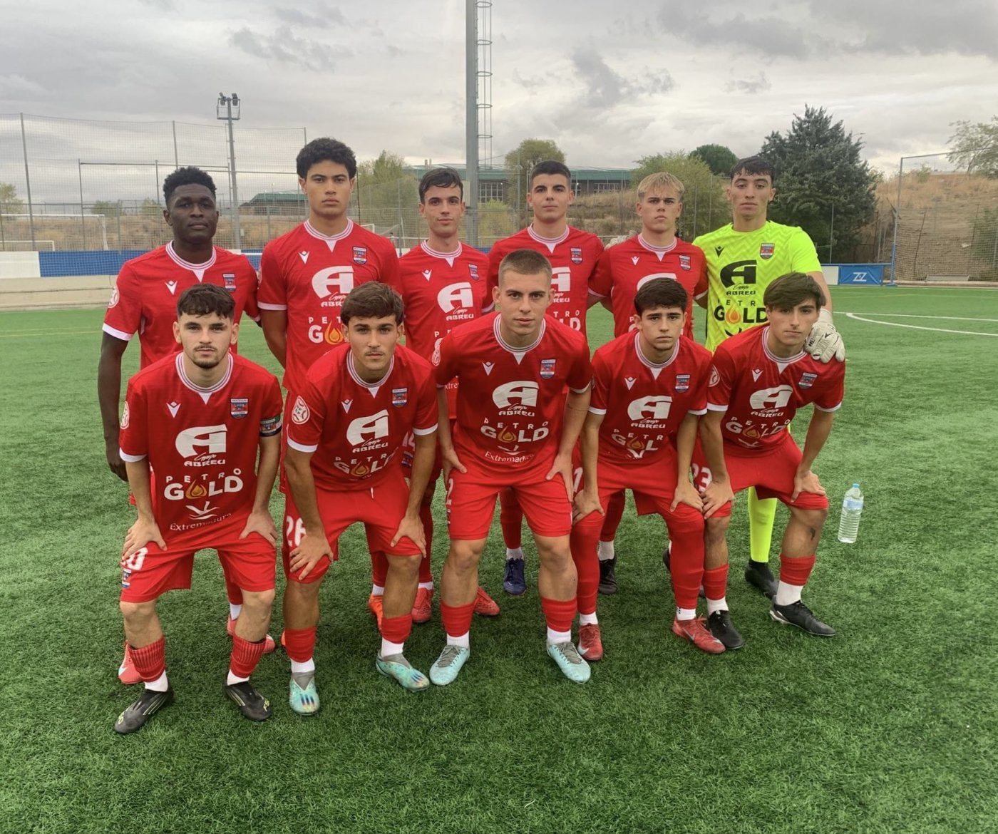 Once titular del Diocesano en el campo del Sporting Hortaleza.