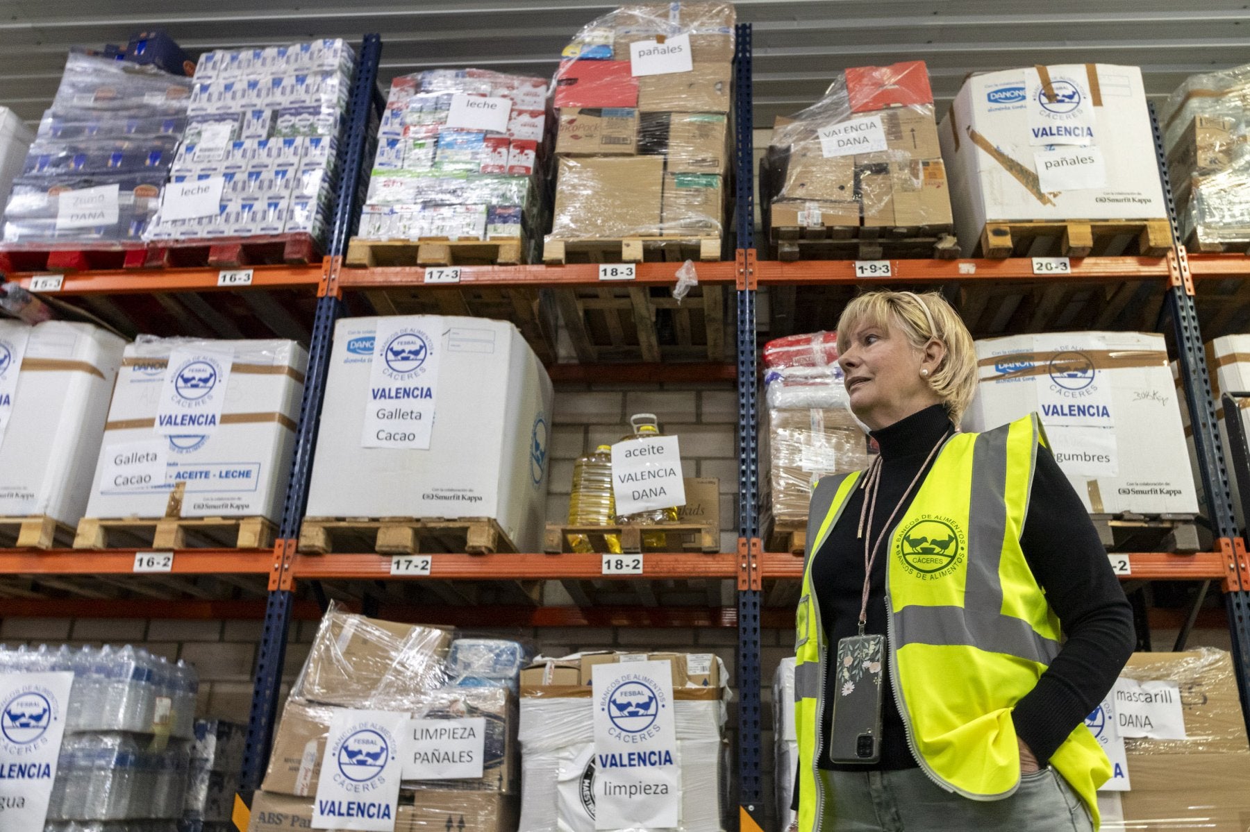 Loli Hernández, presidenta de la delegación de Plasencia.