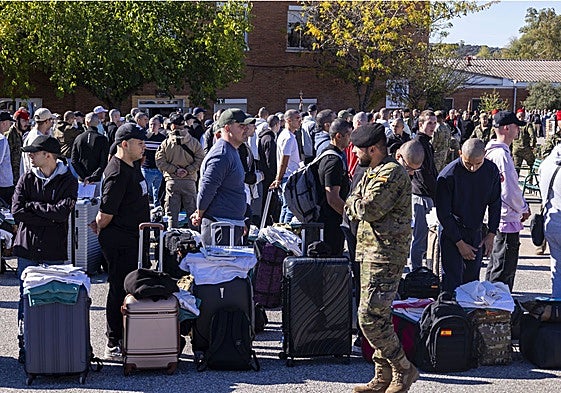 Jornada de bienvenida en el Cefot de Cáceres este lunes.