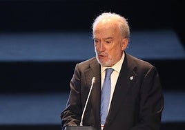 El presidente de la RAE, Santiago Muñoz Machado.