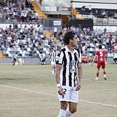 Borja Domingo podría volver a la titularidad en el regreso del Badajoz al Nuevo Vivero.