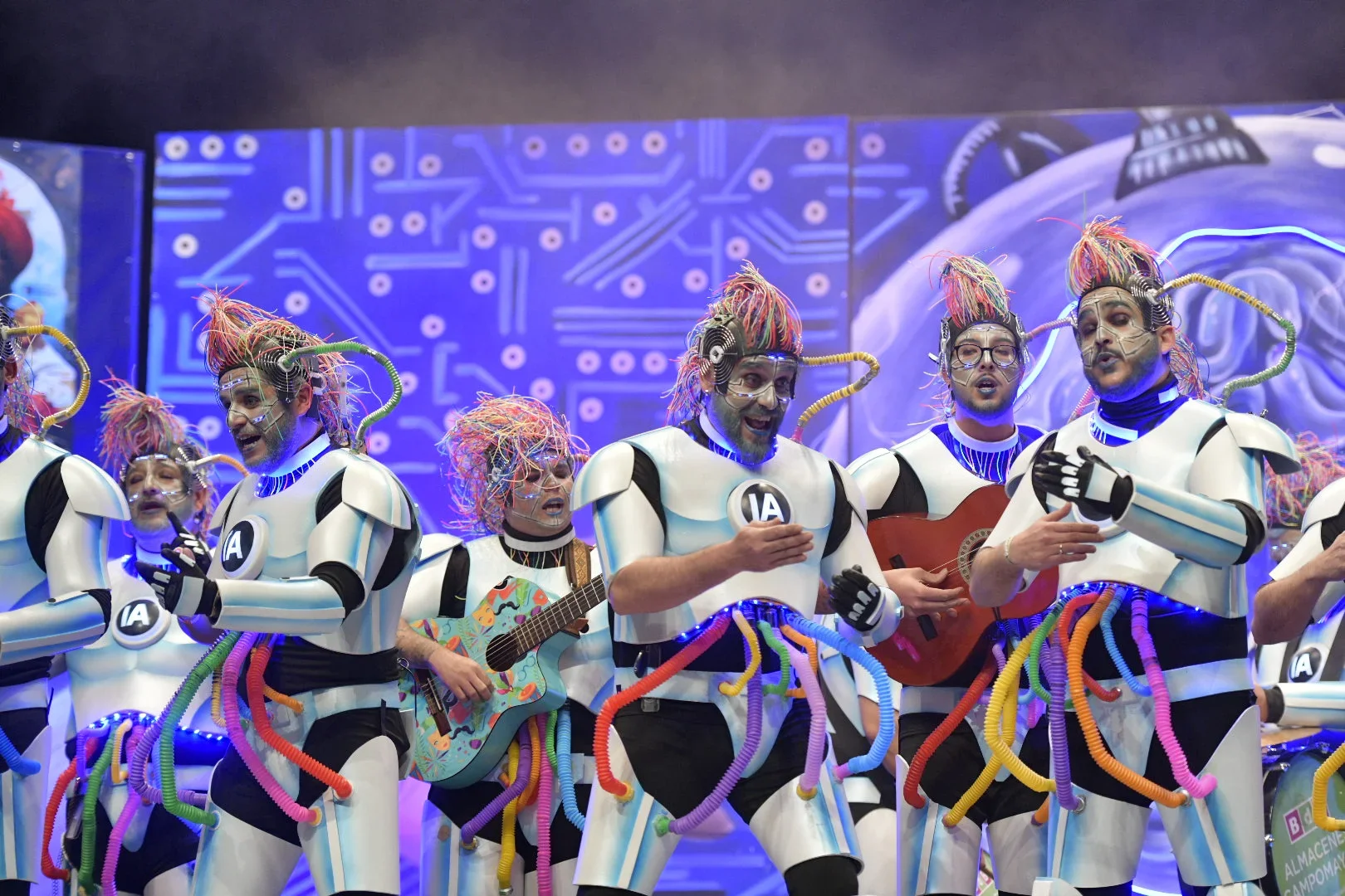 Su propuesta sorprendió. Eran androides con IA