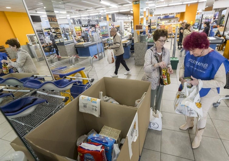 El Banco de Alimentos de Badajoz inicia el viernes su gran recogida