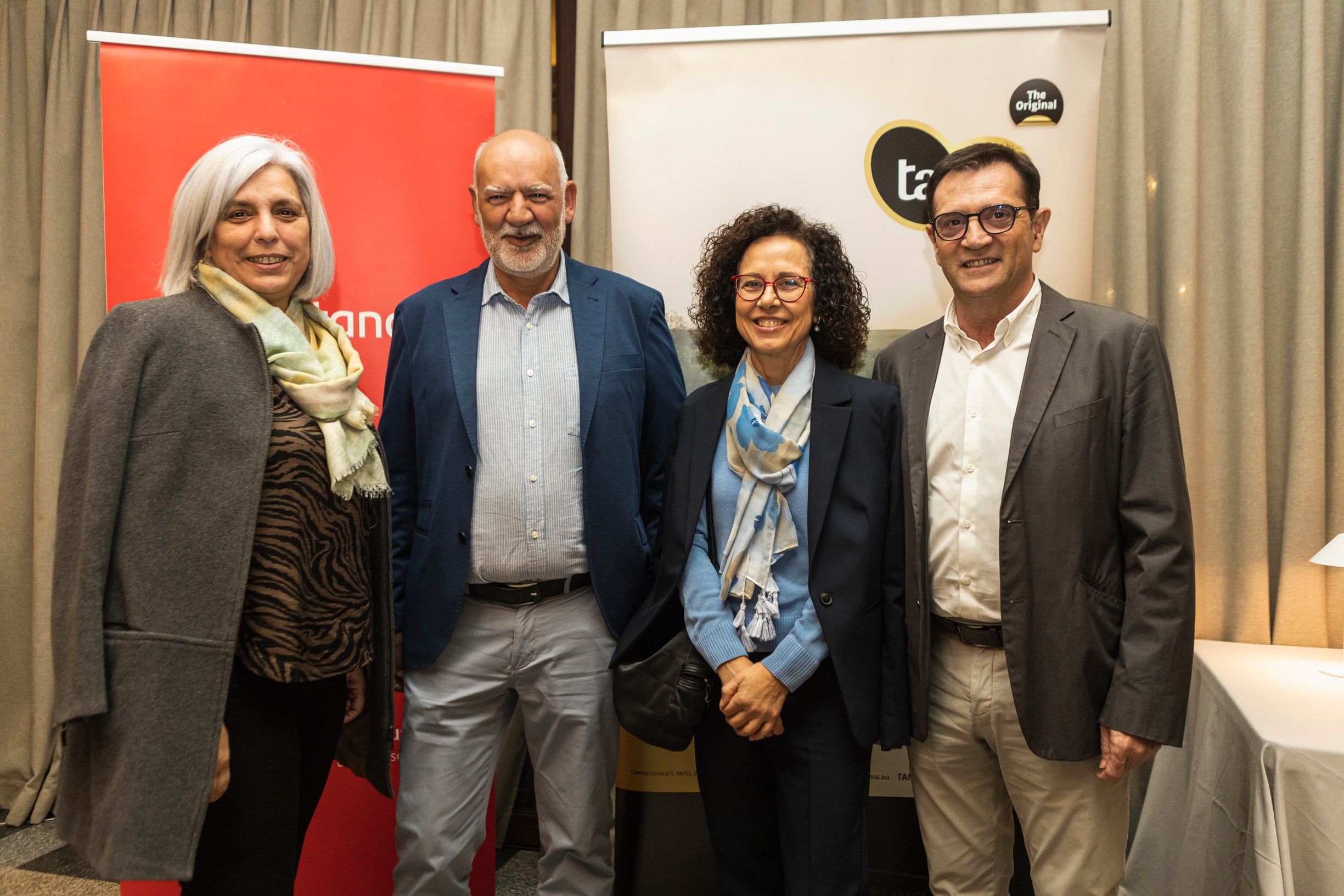 Paz Trancón, Carlos Moreno, Maribel Vega y Ángel Vicente Díaz. 