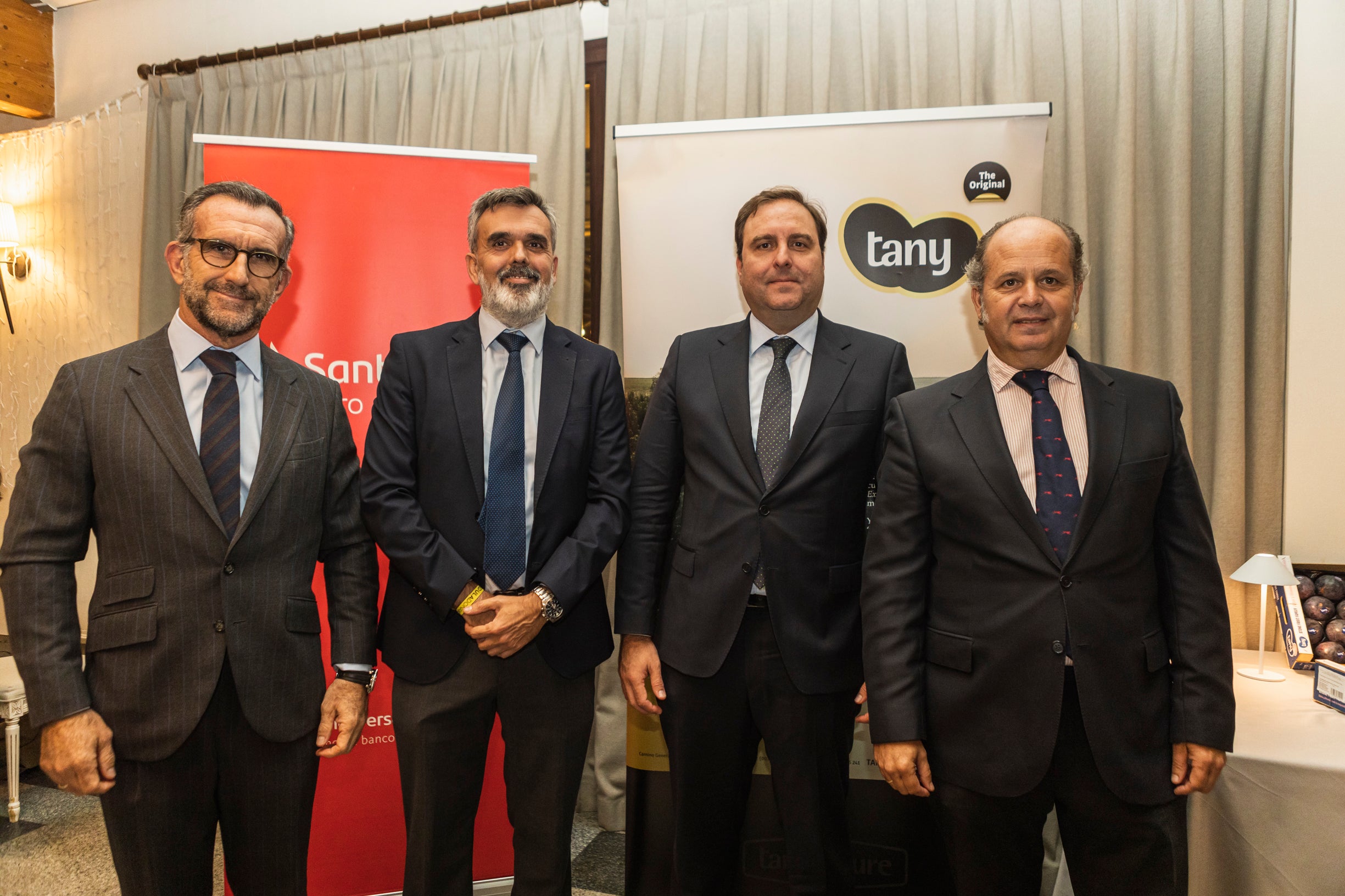 Francisco Carreras, Adrián Urbano, Francisco Cabello de Alba y Jaime Fernández de Tejada.